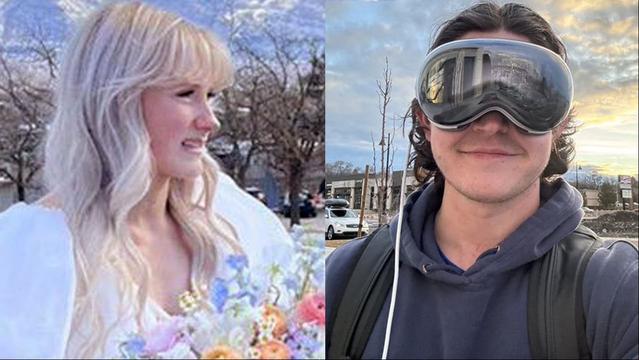Ingeniero de software usa Apple Vision Pro en su boda: Internet reacciona y la cara de la novia lo dice todo