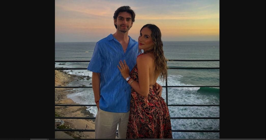 Nicole Chávez y su novio