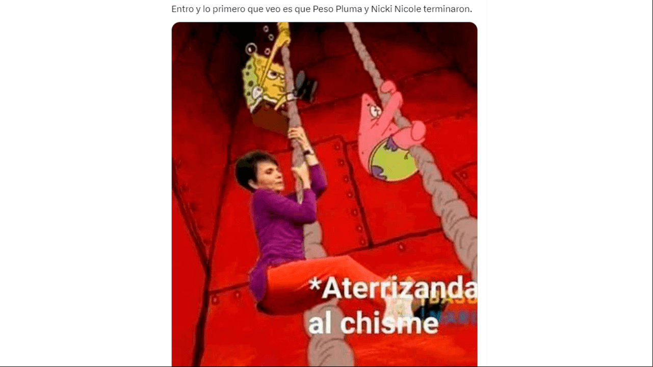 Así han reaccionado los fans de Peso Pluma y Nicki Nicole a los rumores de infidelidad.