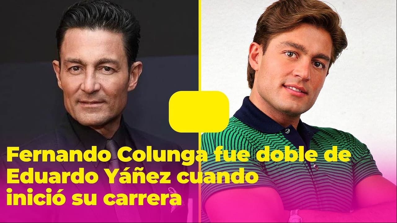 Fernando Colunga no tenía planes de ser actor: su camino a la fama fue totalmente inesperado