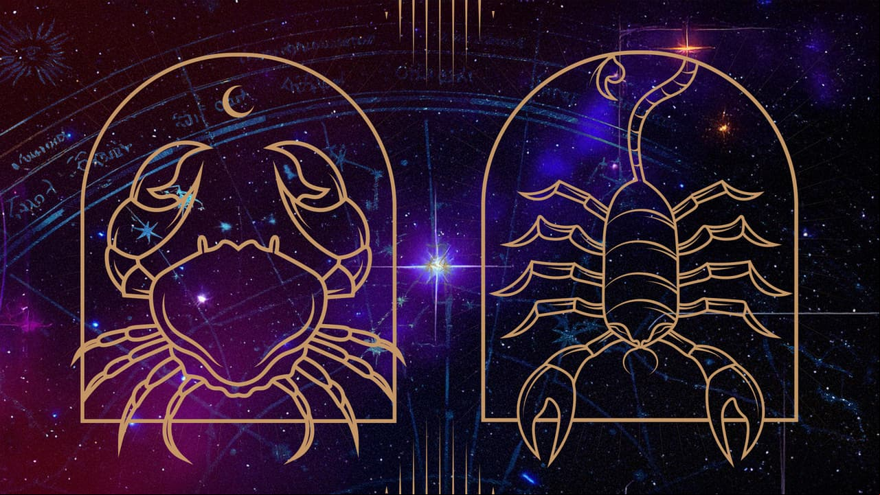 Compatibilidad de Cáncer y Escorpio: una de las parejas más intensas del zodiaco